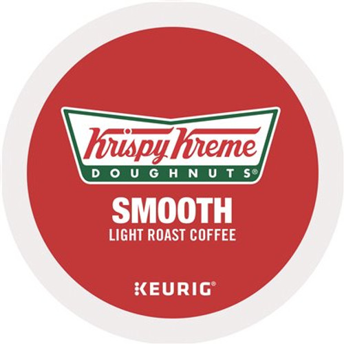 Krispy Kreme Doughnuts Smooth Coffee with Light Roast K-Cup Pack (24 per Box)