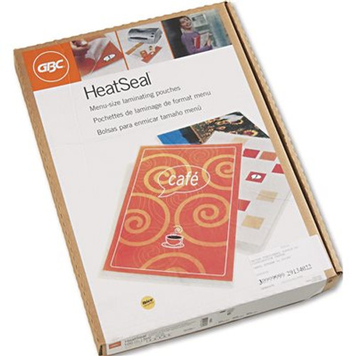 GBC-COMMERCIAL & CONSUMER GRP HEATSEAL LONGLIFE PREMIUM LAMINATING POUCHES, 5 MIL, 11-1/2 X 17-1/2, 100/BOX GBC-COMMERCIAL & CONSUMER GRP HEATSEAL LONGLIFE PREMIUM LAMINATING POUCHES, 5 MIL, 11-1/2 X 17-1/2, 100/BOX