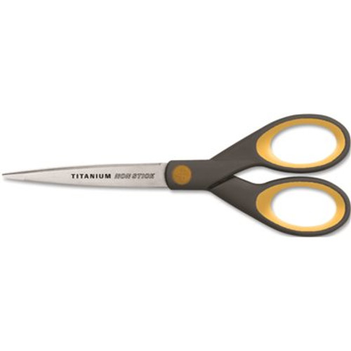 ACME United NON-STICK TITANIUM BONDED SCISSORS, 7" LENGTH, STRAIGHT HANDLE ACME United NON-STICK TITANIUM BONDED SCISSORS, 7" LENGTH, STRAIGHT HANDLE