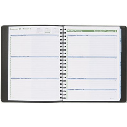 At-A-Glance AT-A-GLANCE THE ACTION PLANNER WEEKLY APPOINTMENT BOOK, 8-1/8 X 10-7/8, BLACK At-A-Glance AT-A-GLANCE THE ACTION PLANNER WEEKLY APPOINTMENT BOOK, 8-1/8 X 10-7/8, BLACK