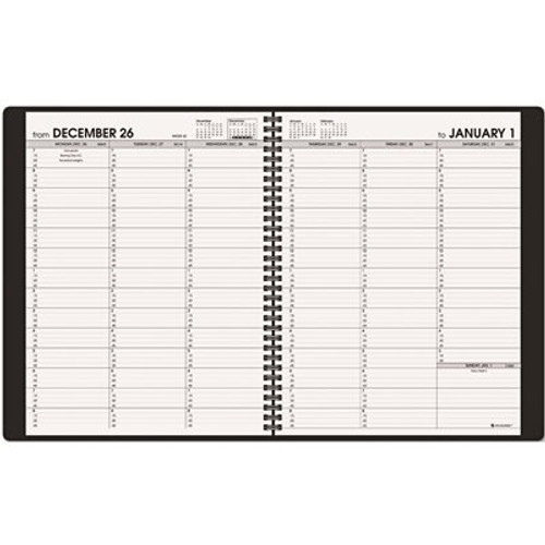 At-A-Glance AT-A-GLANCE WEEKLY APPOINTMENT BOOK, 15-MINUTE APPOINTMENTS, 8-1/4 X 10-7/8, NAVY At-A-Glance AT-A-GLANCE WEEKLY APPOINTMENT BOOK, 15-MINUTE APPOINTMENTS, 8-1/4 X 10-7/8, NAVY