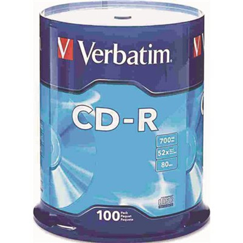 Verbatim 52x Speed Branded CD-R Verbatim 52x Speed Branded CD-R