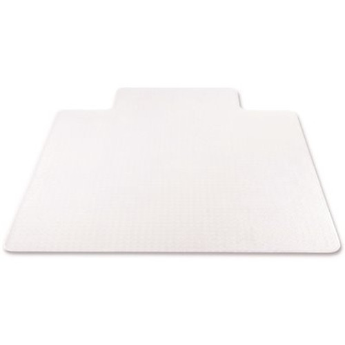 Deflect-o SuperMat Clear 45 in. W x 53 in. H Vinyl Studded Beveled Mat for Med Pile Carpet Deflect-o SuperMat Clear 45 in. W x 53 in. H Vinyl Studded Beveled Mat for Med Pile Carpet
