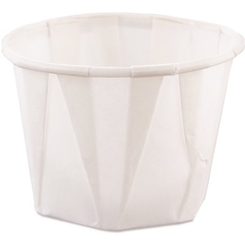 SOLO Treated White Paper Water Cup, 3 fl. Oz. (100 per pack)