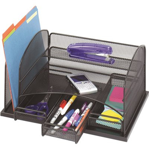 Safco 15-7/8 in. x 11-3/8 in. x 8 in. 3-Drawer Steel Organizer Safco 15-7/8 in. x 11-3/8 in. x 8 in. 3-Drawer Steel Organizer
