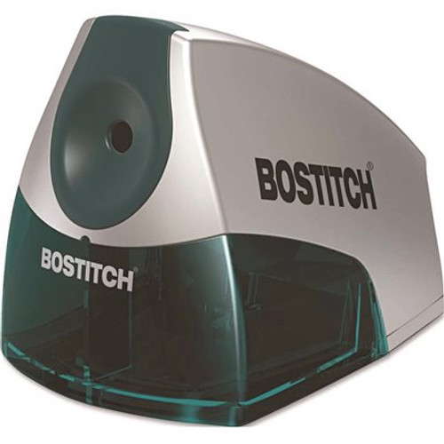 BOSTITCH Compact Desktop Electric Pencil Sharpener, Blue BOSTITCH Compact Desktop Electric Pencil Sharpener, Blue