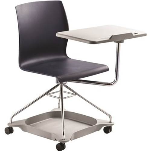 National Public Seating Chair on the Go, Blue, Fiberglass-Reinforced Polypropylene Seat, Mobile Chair with Tablet Arm National Public Seating Chair on the Go, Blue, Fiberglass-Reinforced Polypropylene Seat, Mobile Chair with Tablet Arm