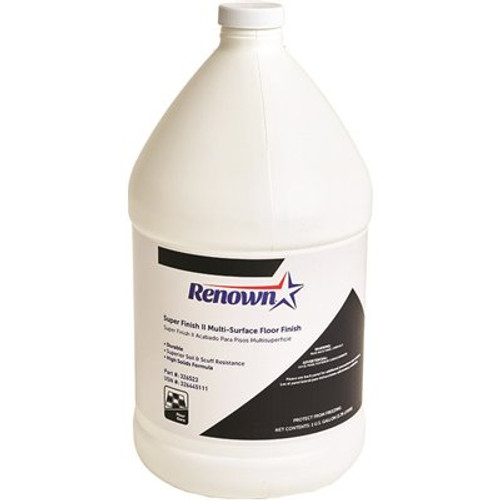 Renown Super Finish II Multi-Surface Floor Finish 1 Gal. (4 Per Case) Renown Super Finish II Multi-Surface Floor Finish 1 Gal. (4 Per Case)