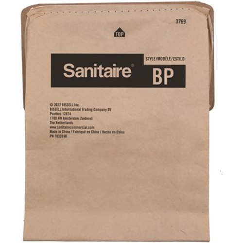 Sanitaire Replacement Bag For Sc580, Case of 10 Packs (5ct per pack) Sanitaire Replacement Bag For Sc580, Case of 10 Packs (5ct per pack)