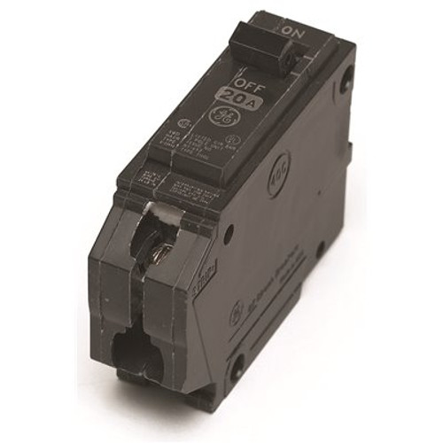 GE 20 Amp Single Pole Thick Breaker GE 20 Amp Single Pole Thick Breaker