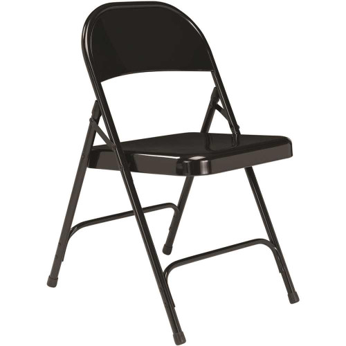 National Public Seating 50 Series Black All-Steel Folding Chair (4-Pack) National Public Seating 50 Series Black All-Steel Folding Chair (4-Pack)