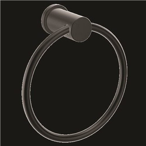 CFG Summit Matte Black Towel Ring Matte Black