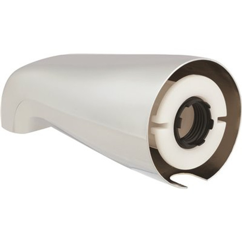 Seasons Maintenance Warehouse Zinc Adjustable Tub Spout without Diverter for 1/2" or 3/4" FIP in Chrome