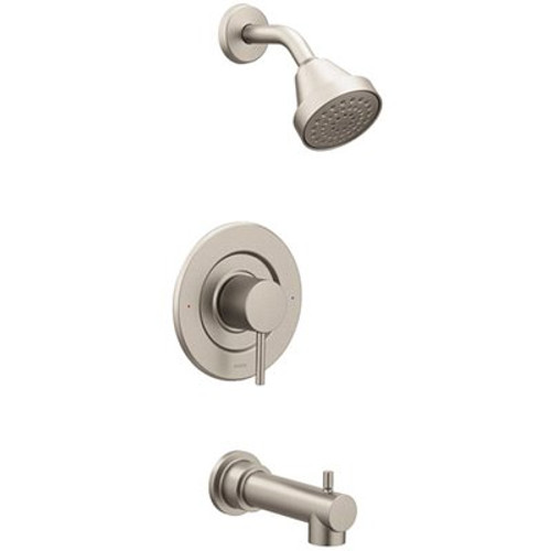 MOEN Align Posi Tub/shower Trim Brushed NICKEL T2193bn MOEN Align Posi Tub/shower Trim Brushed NICKEL T2193bn