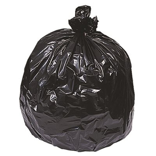 Berry Plastics 10 Gal. 0.7 mil 24 in. x 23 in. Black Low-Density Trash Bags (50 per Roll, 10-Rolls per Case) Berry Plastics 10 Gal. 0.7 mil 24 in. x 23 in. Black Low-Density Trash Bags (50 per Roll, 10-Rolls per Case)