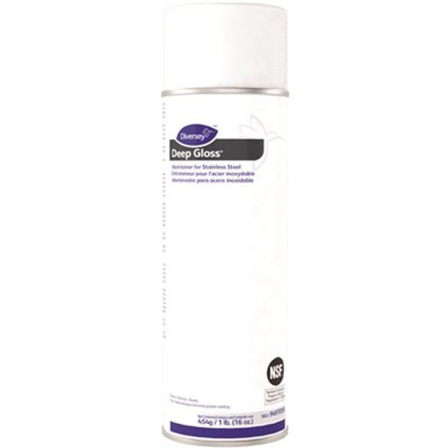 Deep Gloss 16 oz. Aerosol Stainless Steel Maintainer/Cleaner (12 per Case)