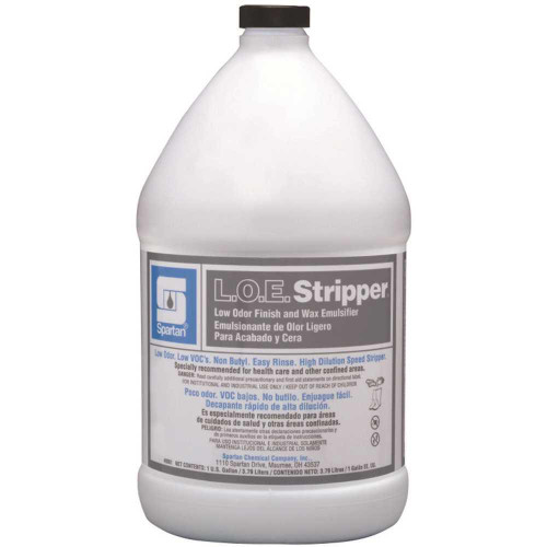 Spartan L.O.E. Stripper 1 Gallon Low Odor Floor Finish Remover (4 per Pack) Spartan L.O.E. Stripper 1 Gallon Low Odor Floor Finish Remover (4 per Pack)