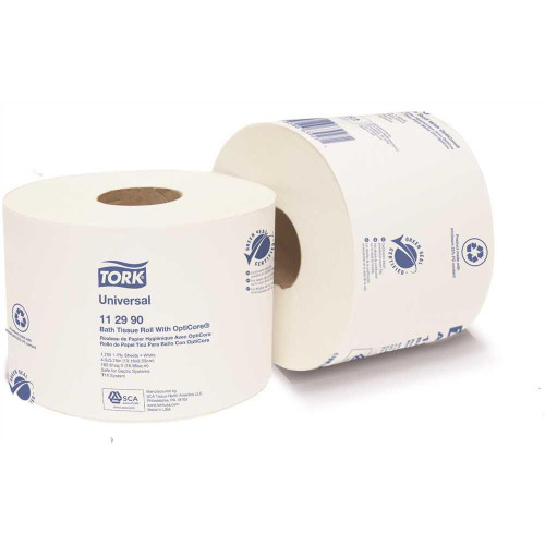 TORK 1-Ply Universal Roll with OptiCore Toilet Paper (1,755-Sheets/Roll, 36-Rolls/Case) TORK 1-Ply Universal Roll with OptiCore Toilet Paper (1,755-Sheets/Roll, 36-Rolls/Case)