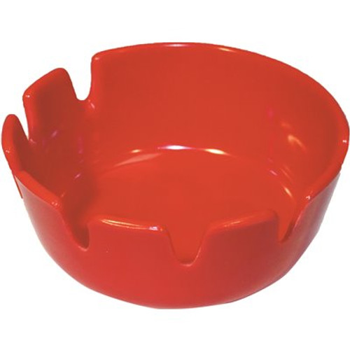 IMPACT Round Red Desktop Ashtray