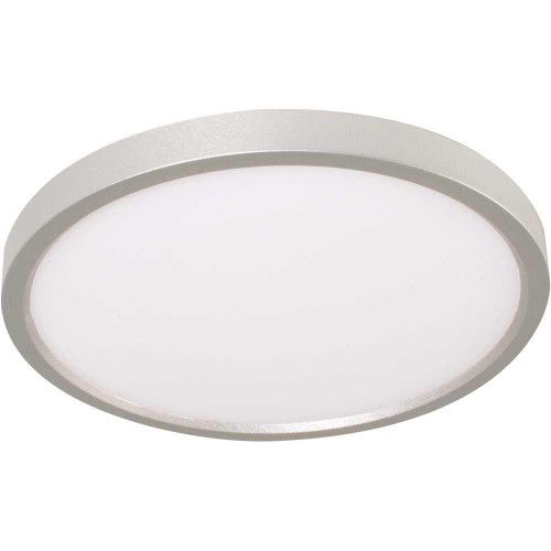 Seasons Seasons Edge 5.4 In. Round LED Flush Mount Satin Nickel, 27-50K CCT 4PK