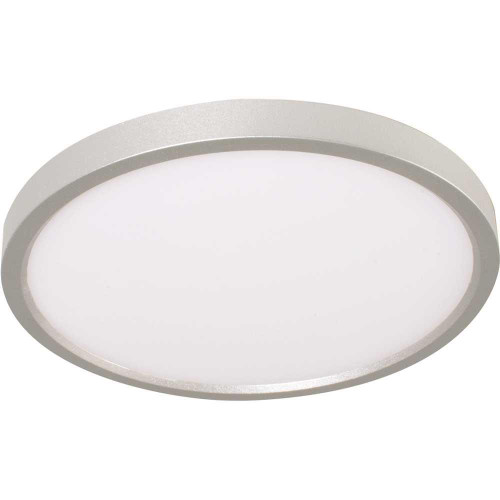 Seasons Seasons Edge 8 In. Round LED Flush Mount Satin Nickel 27-50K CCT 4PK