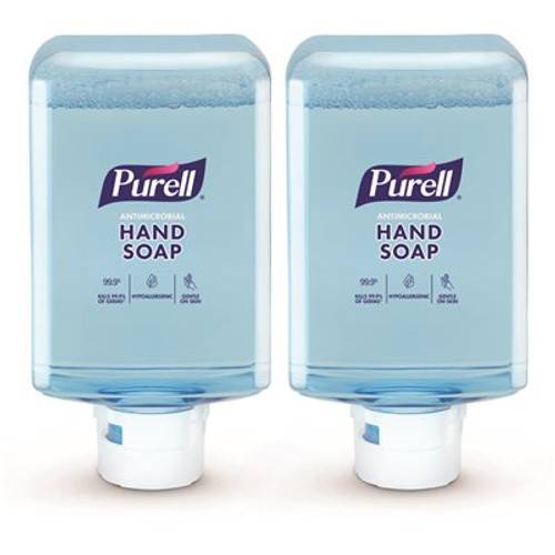 Purell Es10 Antimicrobial Foaming Hand Soap 1200 Ml Refill Case Of 2