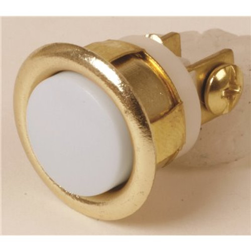 Newhouse Hardware 5/8" Lighted Flush Mount Door Chime Button Newhouse Hardware 5/8" Lighted Flush Mount Door Chime Button
