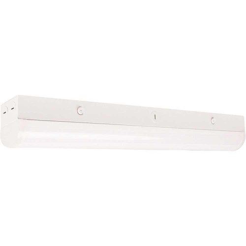 SATCO LED 2ft Linear Strip Light 20w White Finish Cct Selectable 100-277v SATCO LED 2ft Linear Strip Light 20w White Finish Cct Selectable 100-277v