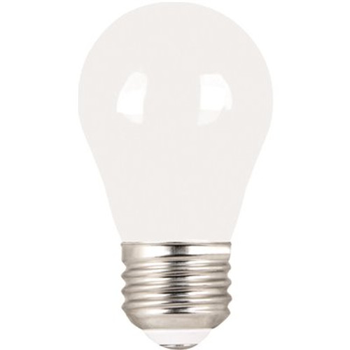 FEIT ELECTRIC Electric A15 8.3w 5000k E26 Base White Frost Filament LED Bulb Package Of 2 FEIT ELECTRIC Electric A15 8.3w 5000k E26 Base White Frost Filament LED Bulb Package Of 2