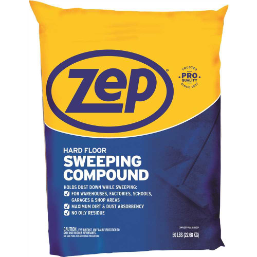 ZEP Hard Floor Sweeping Compound- 50 Lbs
