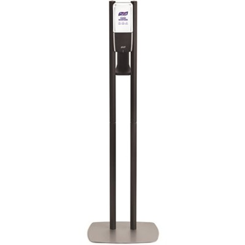Purell Es10 Dispenser Floor Stand With Graphite Automatic Dispenser