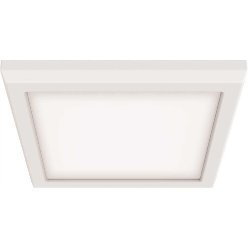 SATCO Blink PRO 7" LED Flush Mount Fixture Cct Selectable Square Shape White