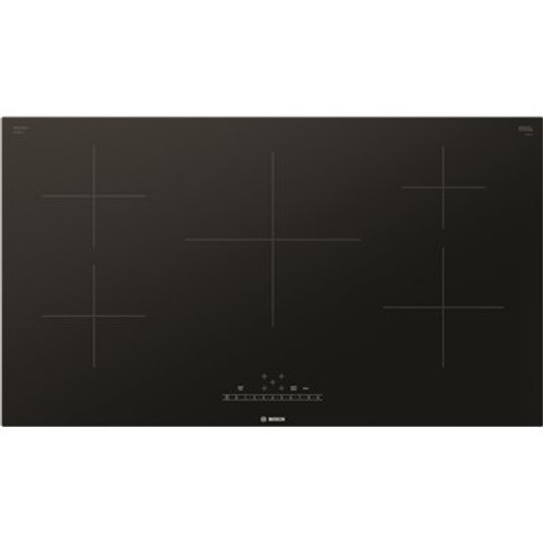 BOSCH 500 Series 36 Inch Induction Cooktop In Black With 5 Speed Boost Elements BOSCH 500 Series 36 Inch Induction Cooktop In Black With 5 Speed Boost Elements