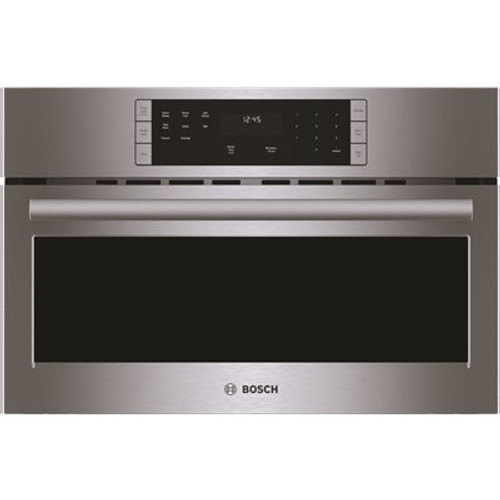 BOSCH 500 Series 30 Inch 1.6 Cubic Feet Built-In Microwave In Stainless Steel