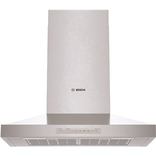 BOSCH 500 Series, 30 Inch Pyramid Style Canopy Wall Hood, 600 CFM BOSCH 500 Series, 30 Inch Pyramid Style Canopy Wall Hood, 600 CFM