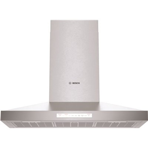 BOSCH 500 Series, 36 Inch Pyramid Style Canopy Wall Hood, 600 CFM BOSCH 500 Series, 36 Inch Pyramid Style Canopy Wall Hood, 600 CFM