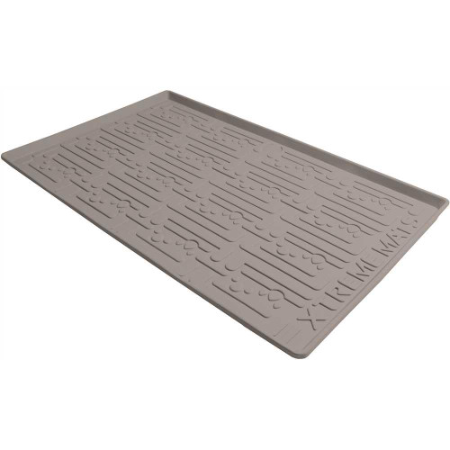 XTREME MATS Under Sink Vanity Cabinet Mat, 31 X 19, Grey