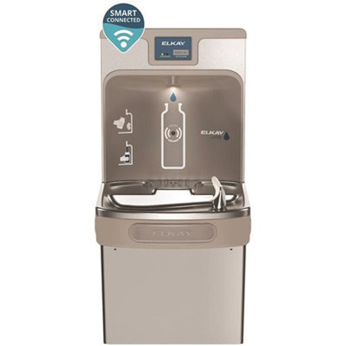 ELKAY Enhanced Connect Ezh2o Bottle Fill Station/single ADA Cooler Refrigerated ELKAY Enhanced Connect Ezh2o Bottle Fill Station/single ADA Cooler Refrigerated