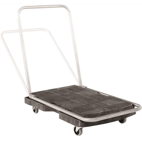 RUBBERMAID 250 Lb Black Single Hand Utility Platform Truck RUBBERMAID 250 Lb Black Single Hand Utility Platform Truck