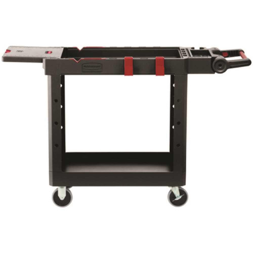 Rubbermaid Commercial Heavy Duty Adaptable Utility Cart, Small, Black Rubbermaid Commercial Heavy Duty Adaptable Utility Cart, Small, Black