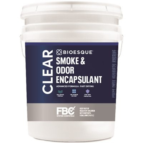 Bioesque 5 Gallon Smoke & Odor Encapsulant Clear Bioesque 5 Gallon Smoke & Odor Encapsulant Clear