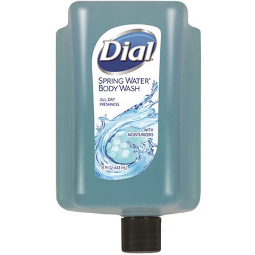 Dial Corporation Body Wash Refill Versa Dispenser Spring Water 15oz Case Of 6 Dial Corporation Body Wash Refill Versa Dispenser Spring Water 15oz Case Of 6