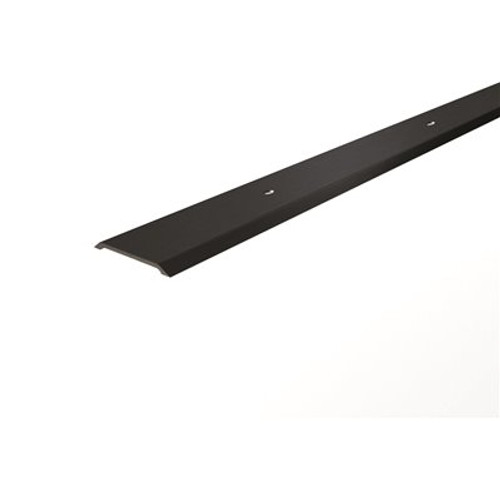 Frost King Premium Anodized Aluminum Door Threshold, Black, 1-3/4" X 3'