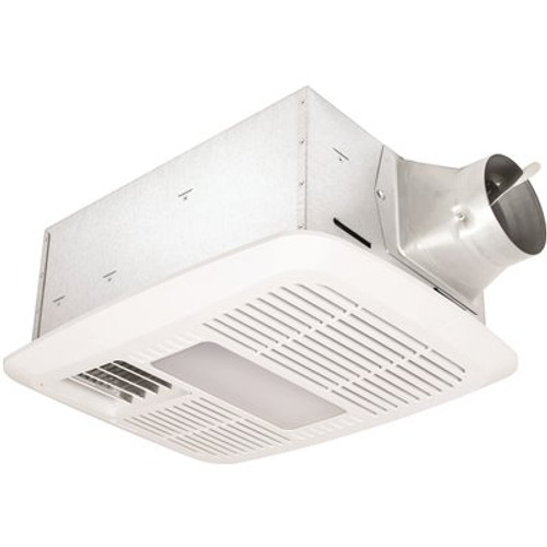 Delta Electronics Breezradiance 110 CFM Single Speed Fan/light With Heater