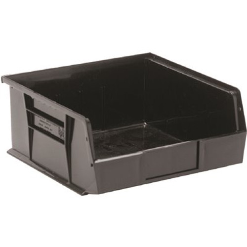 Quantum Storage Systems Black 10-7/8 X 11 X 5 In Ultra Stack Bin Package Of 6 Quantum Storage Systems Black 10-7/8 X 11 X 5 In Ultra Stack Bin Package Of 6