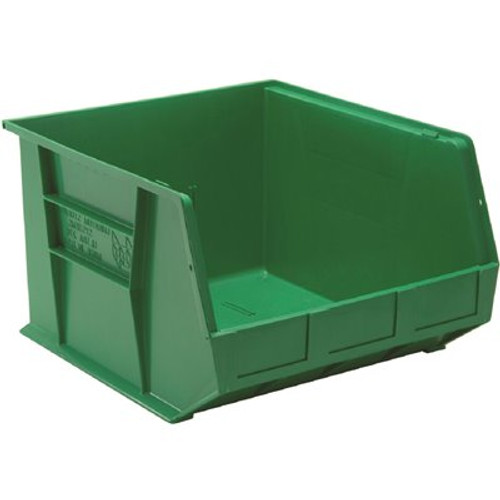 Quantum Storage Systems Green 18 X 16-1/2 X 11 In Ultra Stack Bin Package Of 3 Quantum Storage Systems Green 18 X 16-1/2 X 11 In Ultra Stack Bin Package Of 3