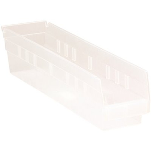 Quantum Storage Systems Eco Clear Shelf Bin 17-7/8 X 4-1/8 X 4 In Package Of 20 Quantum Storage Systems Eco Clear Shelf Bin 17-7/8 X 4-1/8 X 4 In Package Of 20