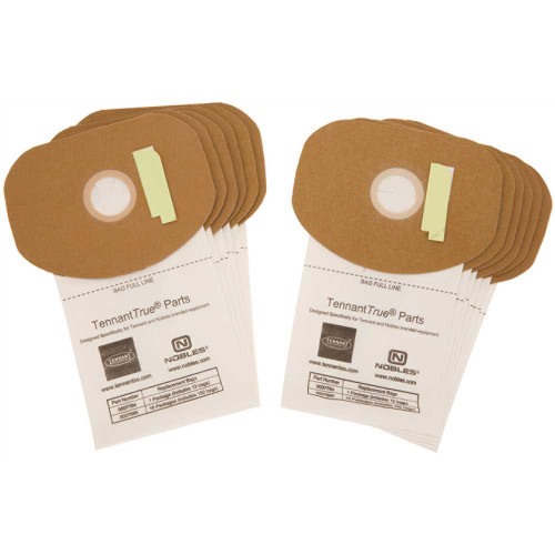 Tennant Company Paper/ply Vacuum Bag 6 Qt Package Of 12 Tennant Company Paper/ply Vacuum Bag 6 Qt Package Of 12