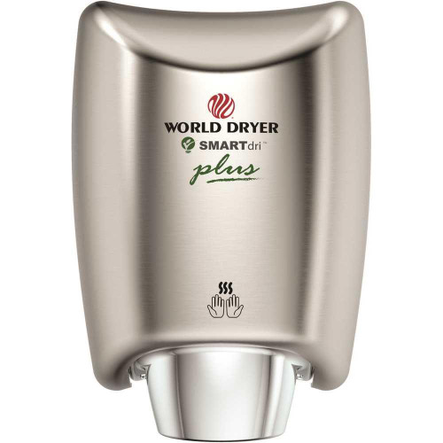 World Dryer Smartdri Plus Series Hand Dryer Stainless Steel