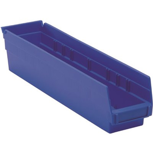 Quantum Storage Systems 4 In Blue Shelf Bin 17-7/8 X 4-1/8 X 4 In Package Of 20 Quantum Storage Systems 4 In Blue Shelf Bin 17-7/8 X 4-1/8 X 4 In Package Of 20